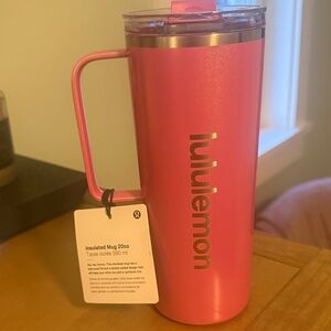 lululemon athletica Pink Insulated Mug